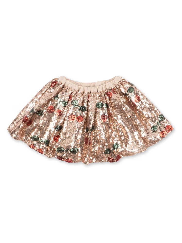 Konges Sløjd Gold Starla Sequin Skirt - Image 1 of 3 Konges Sløjd Gold Starla Sequin Skirt - Image 1 of 3