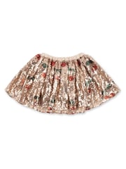 Konges Sløjd Gold Starla Sequin Skirt - Image 2 of 3