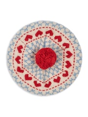 Konges Sløjd Red Belou Beret Hat - Image 1 of 2