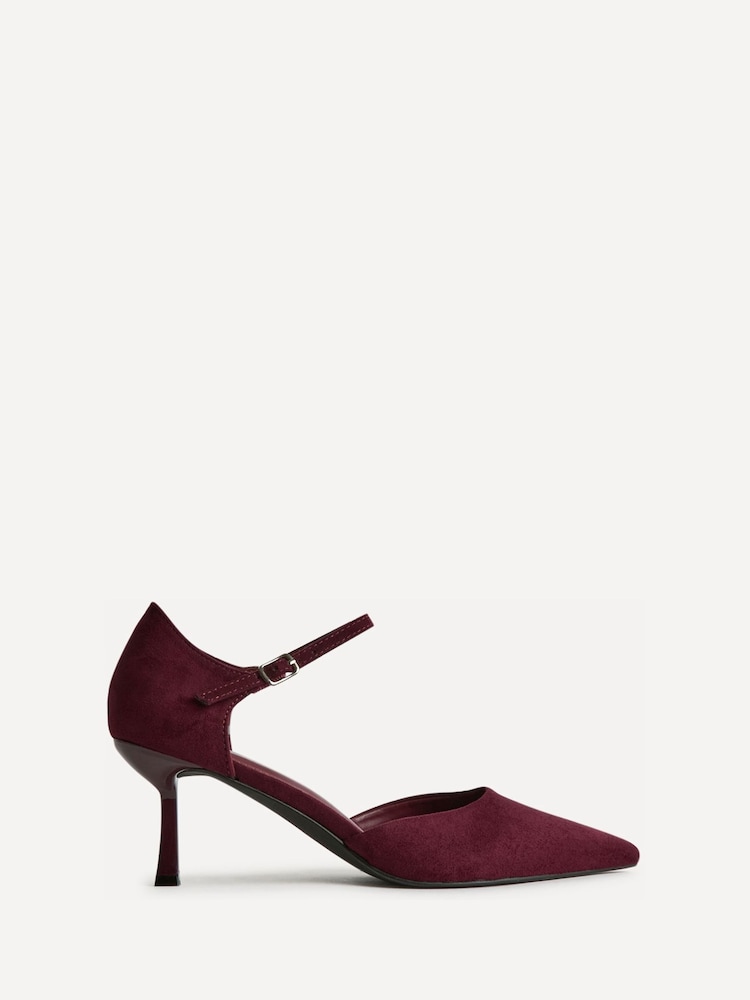 Linzi Red Sabina Closed Back Court Heels - Image 2 of 5 Linzi Red Sabina Closed Back Court Heels - Image 2 of 5
