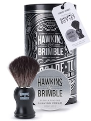 Hawkins & Brimble Shaving Gift Set SILVER - Image 1 of 2