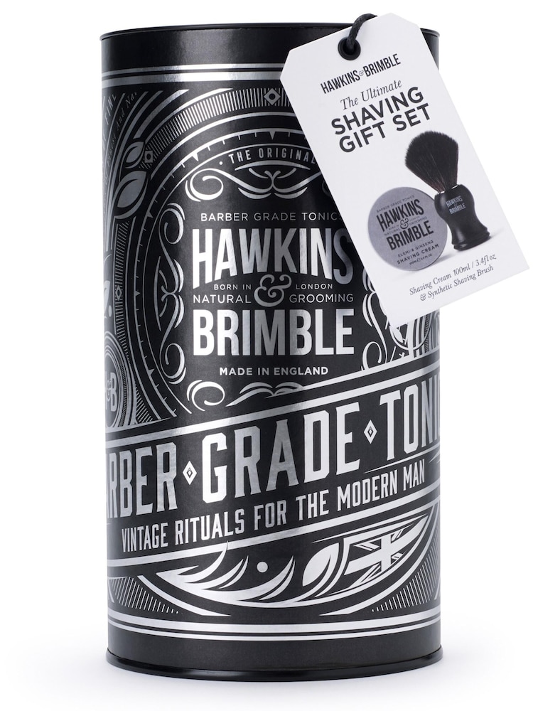 Hawkins & Brimble Shaving Gift Set SILVER - Image 2 of 2