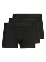 Schwarz - JACK & JONES Boxershorts mit Logo, 3er-Pack - Bild 1 von 3