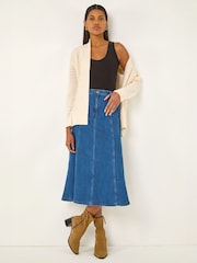 Roman White Textured Knit Cardigan - Image 1 of 4