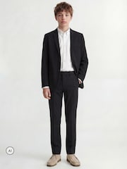 JACK & JONES JUNIOR Black Single Breasted Suit Jacket and Tailored Trousers - Image 3 of 7