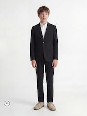 JACK & JONES JUNIOR Black Single Breasted Suit Jacket and Tailored Trousers - Image 4 of 7