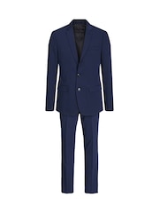 JACK & JONES JUNIOR Blue Single Breasted Suit Jacket and Tailored Trousers - Image 5 of 6