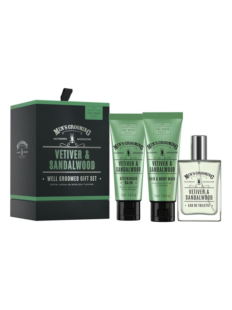 Scottish Fine Soaps Well Groomed Gift Set (Worth £38) - Image 1 of 2