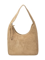 Cultured London Natural 'Eloise' Suede & Leather Handbag - Image 2 of 5