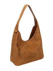 Cultured London Brown 'Eloise' Suede & Leather Handbag - Image 5 of 8
