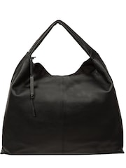 Cultured London Black 'Aspen' Leather Tote Bag - Image 4 of 8