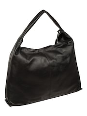 Cultured London Black 'Aspen' Leather Tote Bag - Image 5 of 8