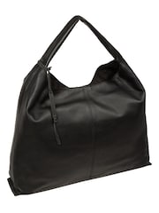 Cultured London Black 'Aspen' Leather Tote Bag - Image 6 of 8