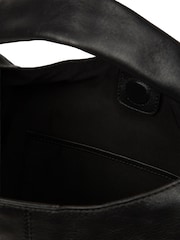 Cultured London Black 'Aspen' Leather Tote Bag - Image 8 of 8