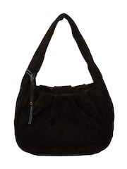 Cultured London Black 'Beatriz' Suede Handbag - Image 2 of 6
