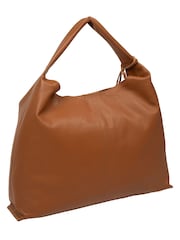 Cultured London Brown 'Aspen' Leather Tote Bag - Image 4 of 7