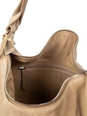 Cultured London Natural Harmony Suede Leather Tote Bag - Image 5 of 8