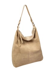 Cultured London Natural Harmony Suede Leather Tote Bag - Image 6 of 8