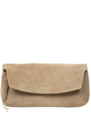 Cultured London Natural Perla Suede Black Clutch Bag - Image 2 of 5