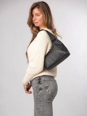 Cultured London Black Phoenix Leather Grab Bag - Image 1 of 7