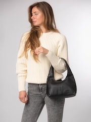 Cultured London Black Phoenix Leather Grab Bag - Image 2 of 7