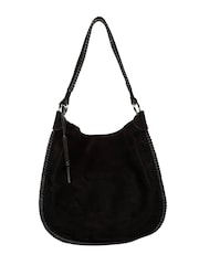 Cultured London Black 'Bonnie' Leather Shoulder Bag - Image 3 of 6