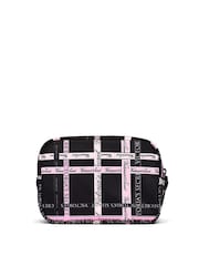 Victoria's Secret Black and Pink Ribbon Make Up Bag - Image 2 of 3