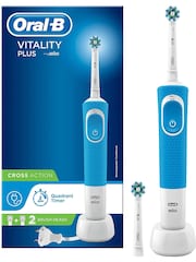 Oral-B Vitality Plus CrossAction Rechargeable Electric Toothbrush - Image 1 of 1