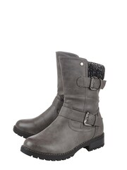 Lotus Footwear Grey Mid Calf Boots - Image 3 of 4