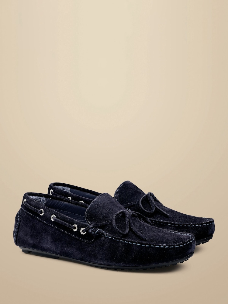 Charles Tyrwhitt Blue Driving Loafers - Image 1 of 4