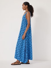 Hush Blue Ziva Printed Panel Maxi Dress - Image 3 of 5