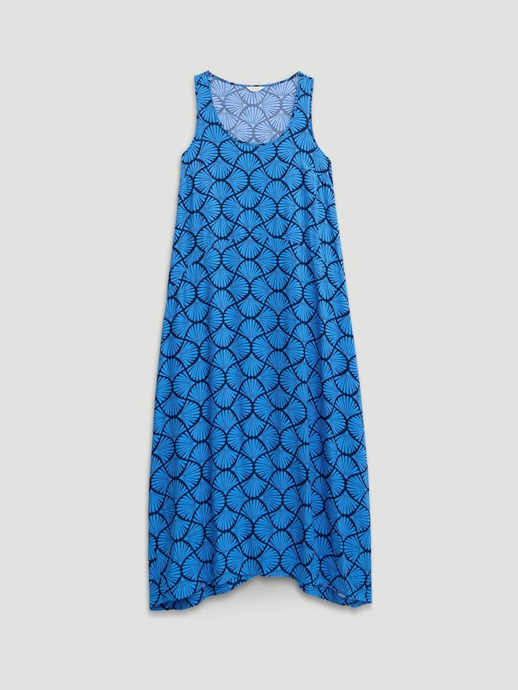 Hush Blue Ziva Printed Panel Maxi Dress - Image 5 of 5 Hush Blue Ziva Printed Panel Maxi Dress - Image 5 of 5