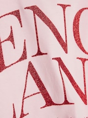 River Island Pink England Crop T-Shirt - Image 4 of 4