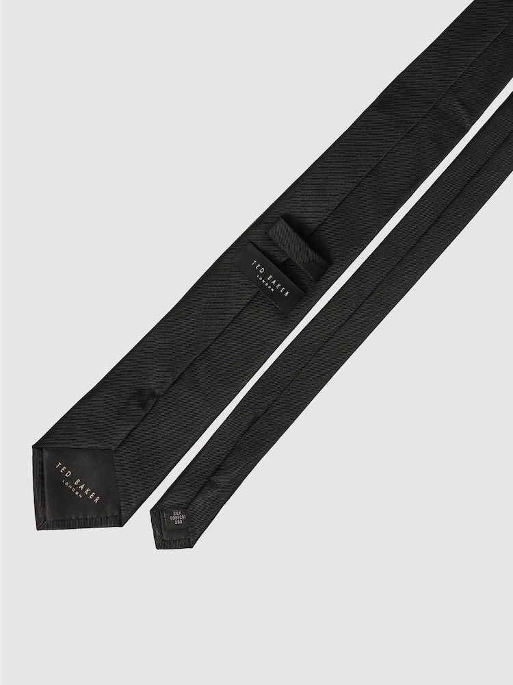 Ted Baker Tailoring Silk Twill Tie - 2şəkildən 2 şəkil
