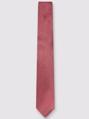 Ted Baker Tailoring Rose Brown Silk Twill Tie - صورة 1 من 2