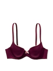 Victoria's Secret Burgundy Purple Smooth Lightly Lined Demi Bra - Image 4 of 4
