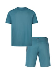 Luke 1977 Blue T-Shirt And Shorts Set - Image 5 of 6