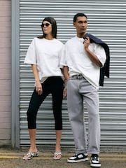 River Island White Oversized England World Cup T-Shirt - Image 1 of 4