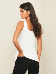 Lipsy Ivory Long Line Vest Top - Image 2 of 4