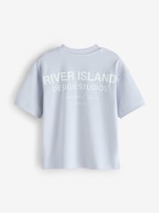 Camisetas River Island con estampado en la espalda 3 Pack - Imagen 3 de 5
