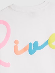River Island RiverロゴTシャツ＆サイクルショートパンツセット - 画像 5 / 5