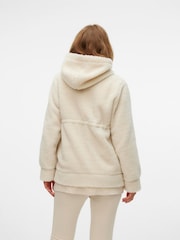 Mamalicious Maternity 3-in-1 Teddy Jacket with Removable Front - Bilde 4 av 7