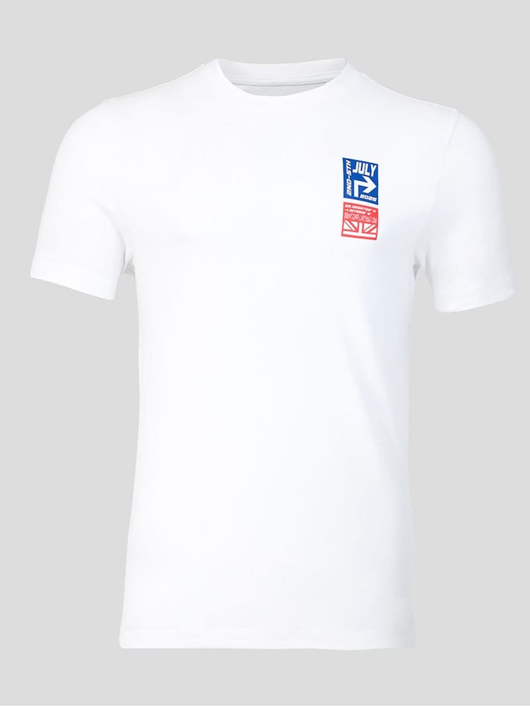 Castore White Silverstone T-Shirt - Image 1 of 4