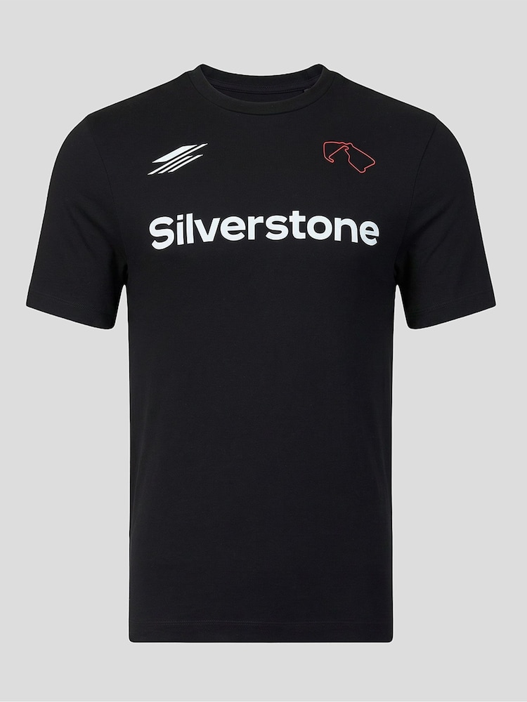 Castore Black Silverstone T-Shirt - Image 1 of 4