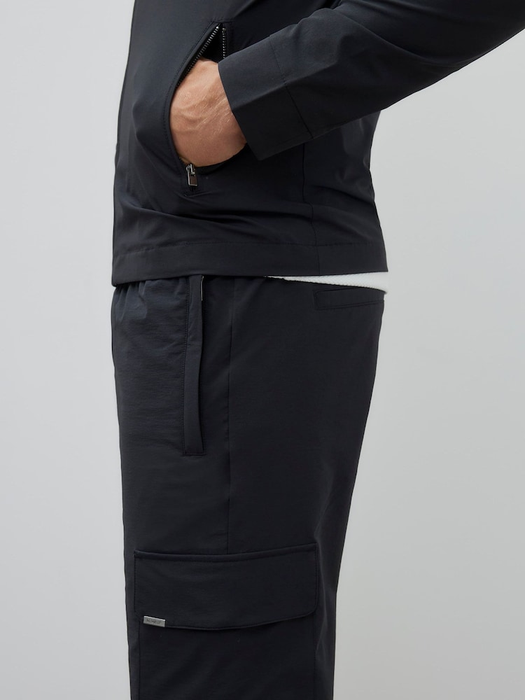 River Island Black Skinny Fit Cargo Trousers - Image 4 of 4 River Island Black Skinny Fit Cargo Trousers - Image 4 of 4