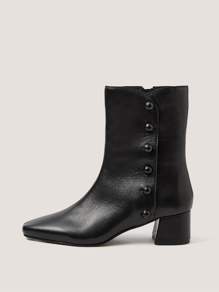 Monsoon Hettie Leather Ankle Boots - Bild 2 von 3 Monsoon Hettie Leather Ankle Boots - Bild 2 von 3