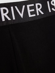 River Island Blue Six Seven Girls Club T-Shirt & Cycle Short Set - Image 5 of 5