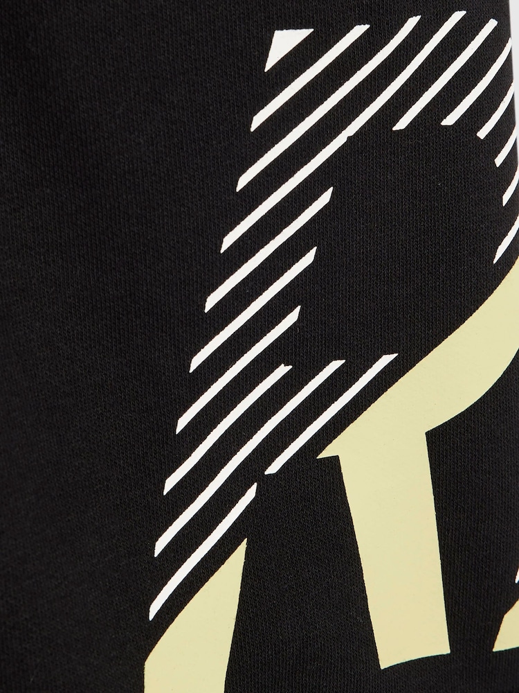 River Island Black River Athelesuire T-Shirt & Shorts Set - Image 5 of 5