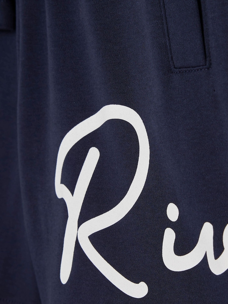 River Island Blue River Logo Polo Shirt & Shorts Set - Image 5 of 5 River Island Blue River Logo Polo Shirt & Shorts Set - Image 5 of 5