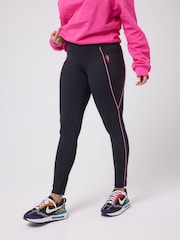 SCAMP & DUDE Black Full Length Active Leggings with Pockets - Image 3 of 4